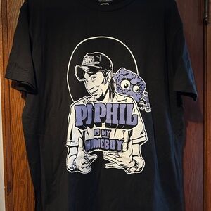 PJ Phil Retrokid Graphic Tee - Black
